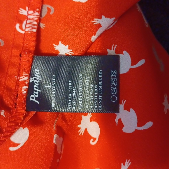 Cute tie back cat tank - Picture 5 of 5